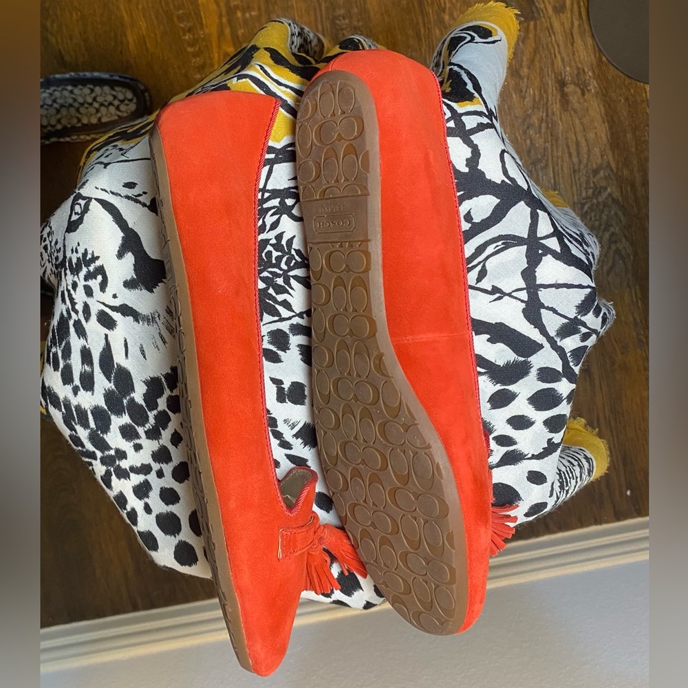 Coach Suede Women's Loafers - Size 10B - Picture 2 of 7